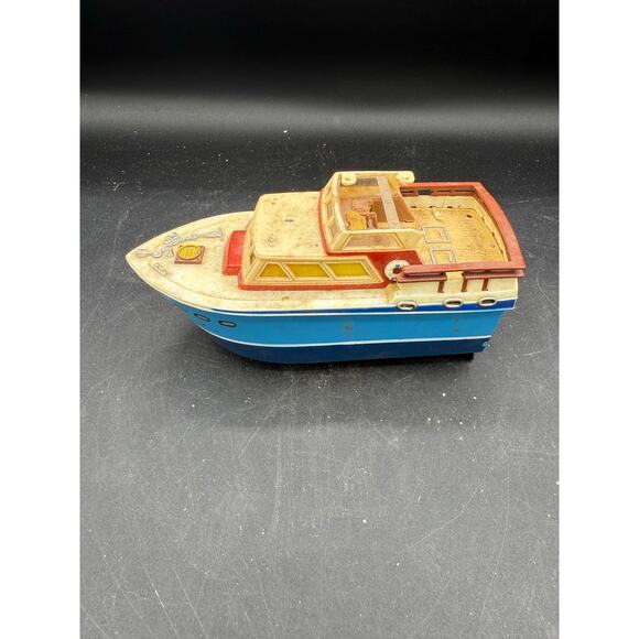 VINTAGE 1960'S TOY MOTORIFIC-BOATERIFIC-KING OF THE SEA BOAT BY IDEAL - Picture 4 of 8